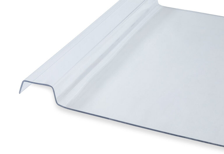 Polycarbonat Lichtplatte EZ-GLAZE klar 3 mm in Glasoptik, Produktfoto