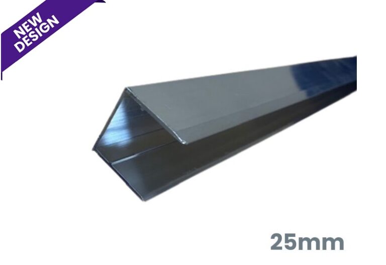 Aluminium U-Profil 25 mm