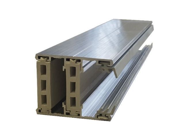 Aluminium Easy Randprofil Komplettset für Stegplatten 25mm