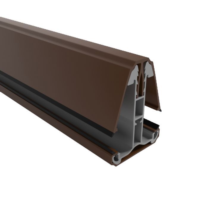 Selbsttragendes Schwerlast-Profil-Kit 16–35 mm Braun