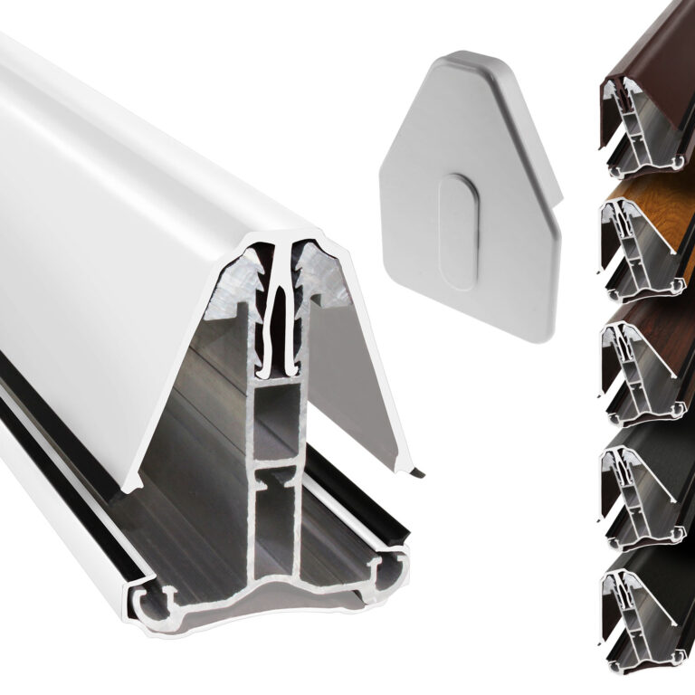 Selbsttragendes Schwerlast-Profil-Kit 16–35 mm Weiß