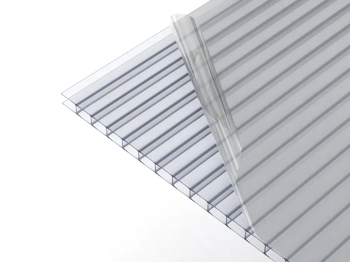 Doppelstegplatten 8 mm klar aus Polycarbonat – stabile Hohlkammerplatten für Gewächshaus und Überdachung
